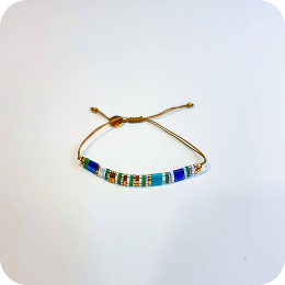Pulsera Linear con Cinco Zirconias Marquise